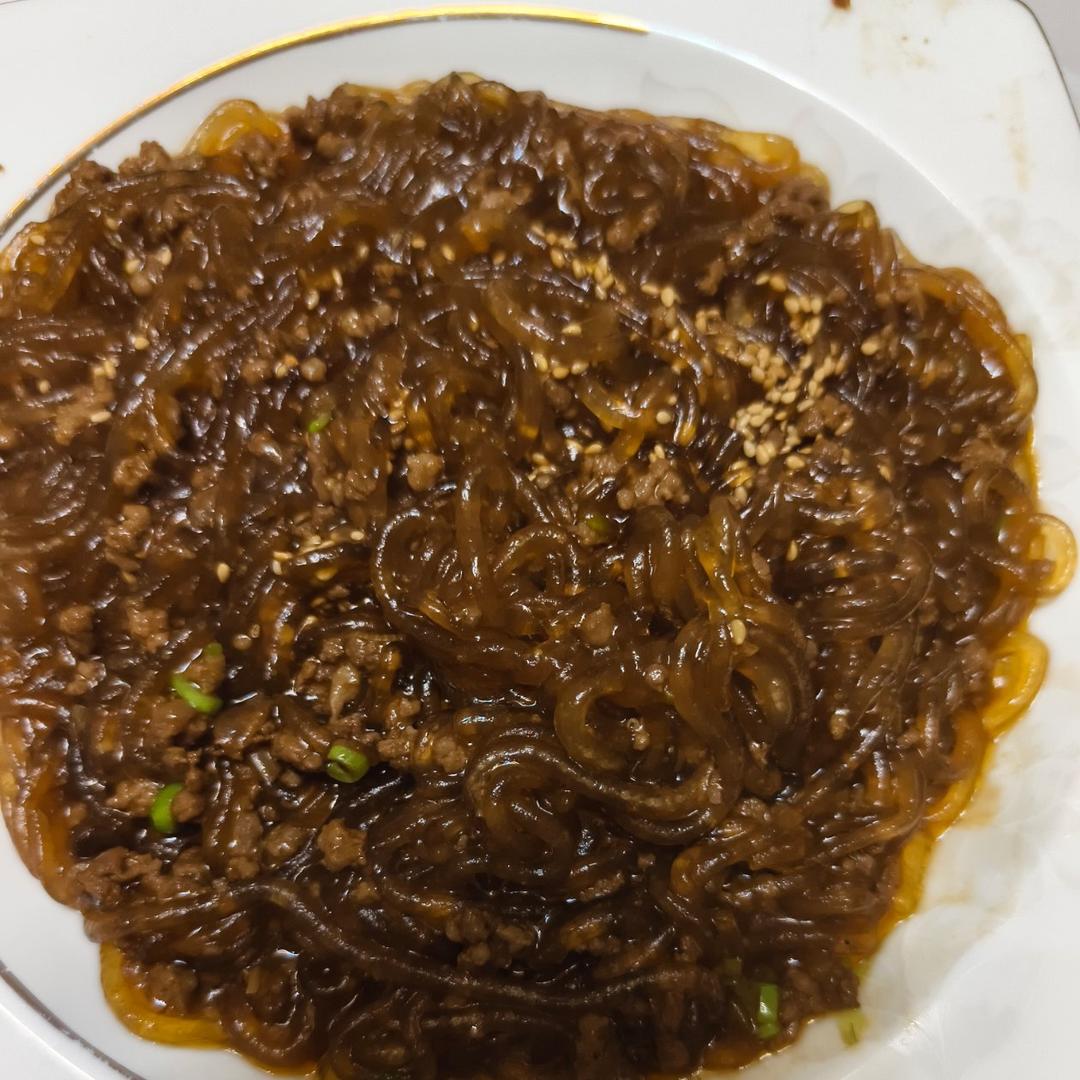 蚂蚁上树(肉末炒粉丝)超下饭‼️十分钟搞定