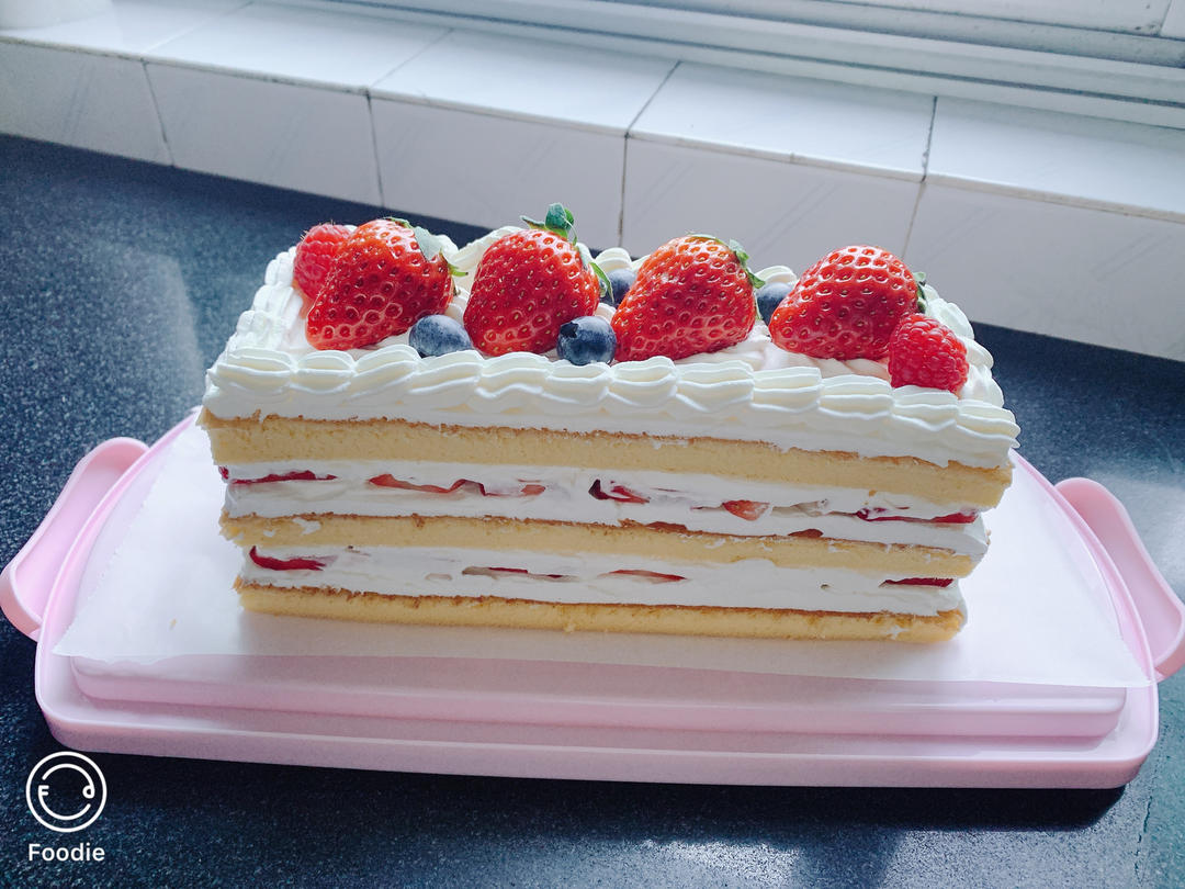 草莓城堡蛋糕『零失败超好吃颜值担当』