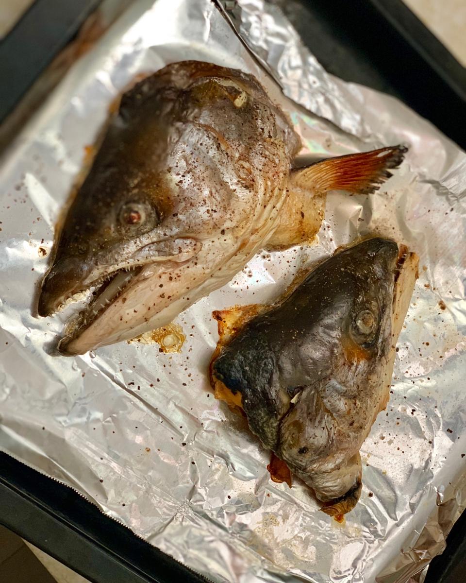 日式盐烤三文鱼头【北鼎烤箱食谱】