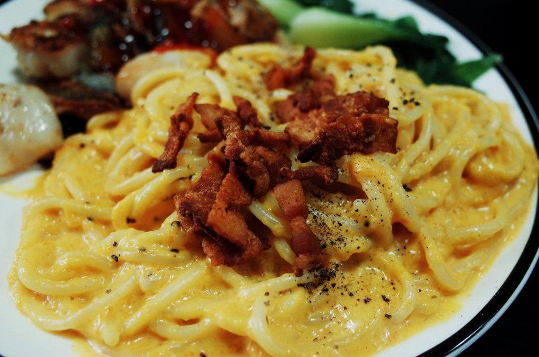 香甜的南瓜意面,减肥必备Mac n cheese