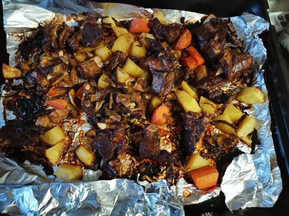 超好吃的烤羊排烤箱版