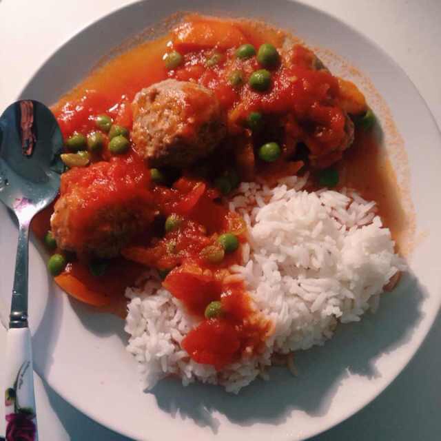 意式肉酱肉丸饭