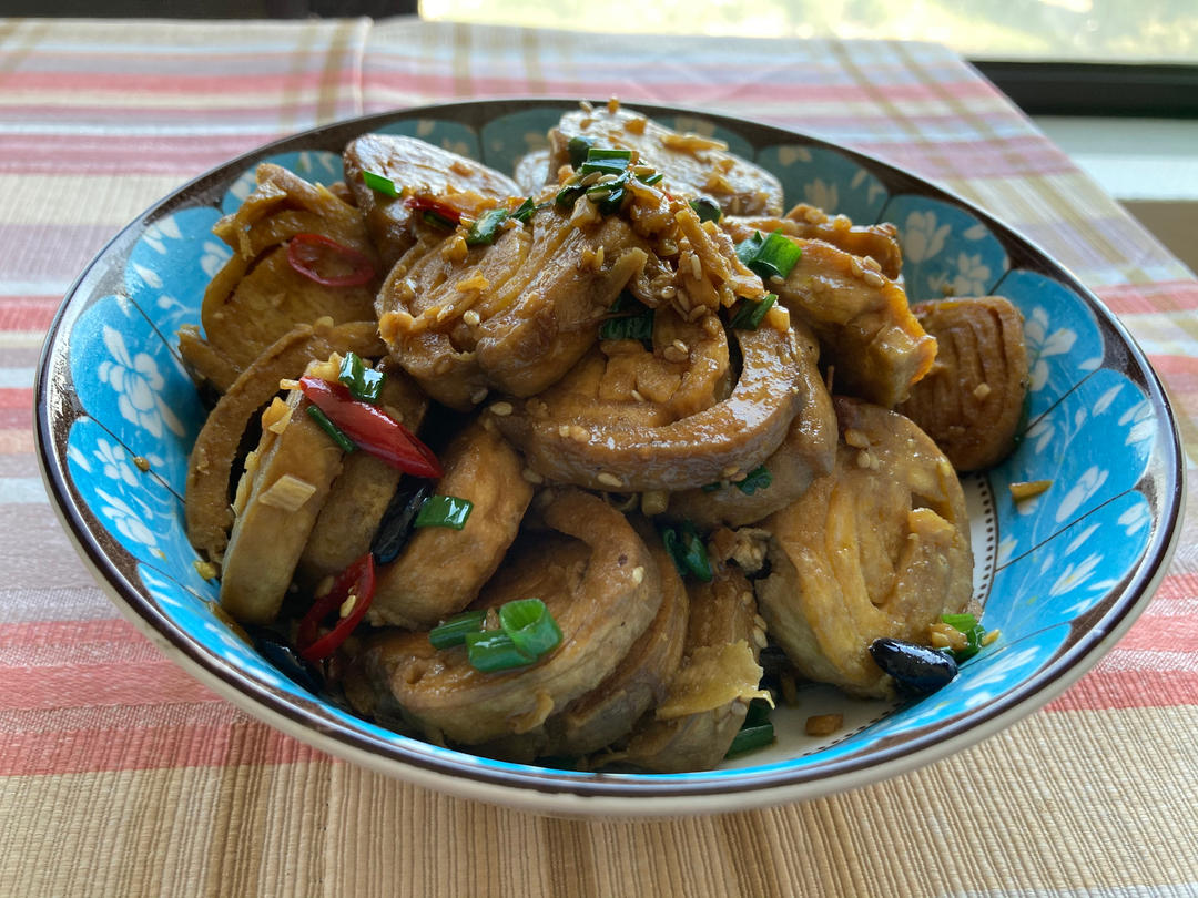 干煸霉千张筒