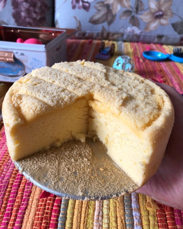 6寸原味戚风蛋糕