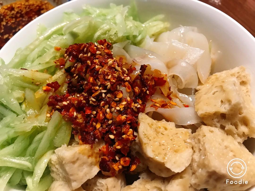自制凉皮（含洗面、不洗面两种方法）