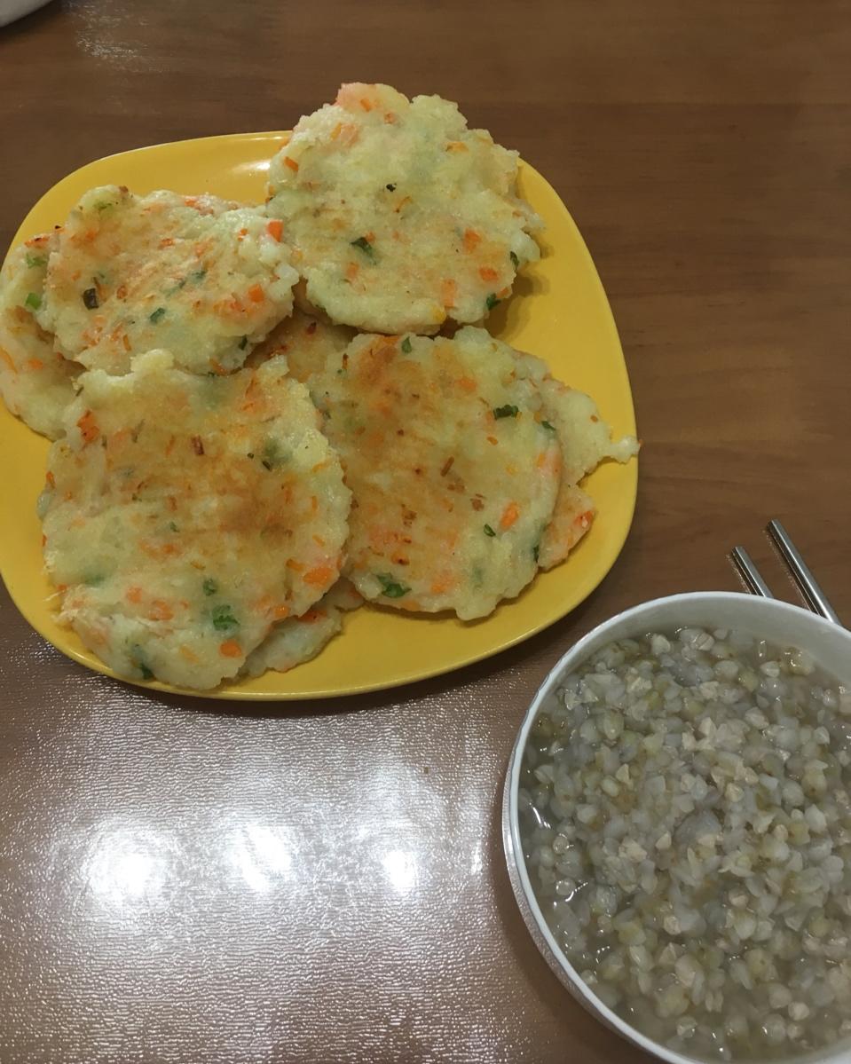 土豆火腿早餐饼