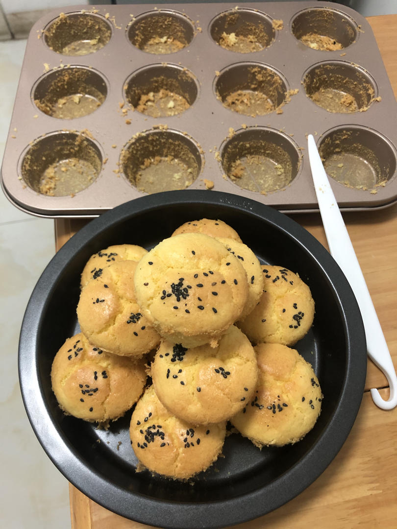 脆皮无油无水老蛋糕