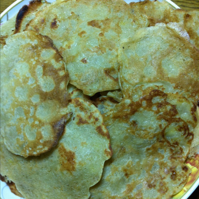 香蕉牛奶小煎饼