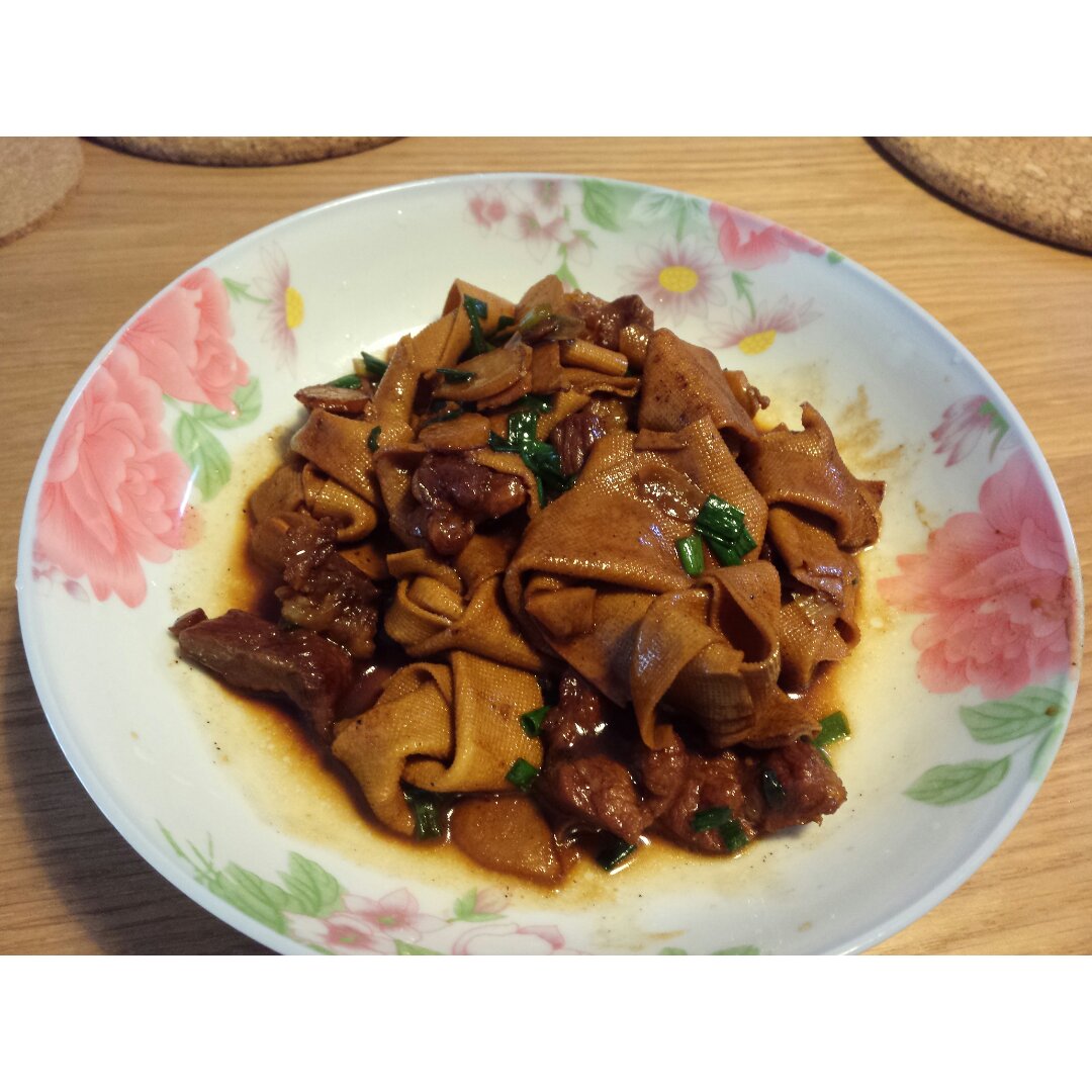 千张结烧肉