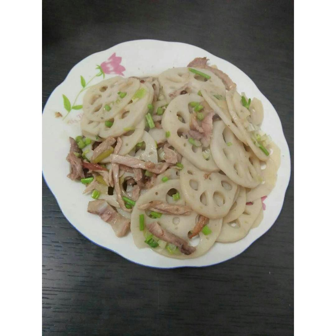 莲藕炒肉