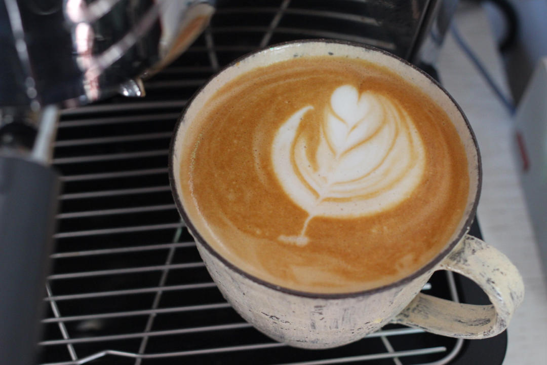 咖啡拉花记录（郁金香）含视频