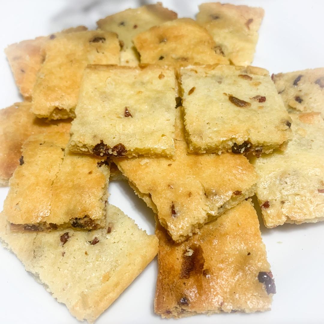 温柔的软饼干蔓越莓饼干松软口感
