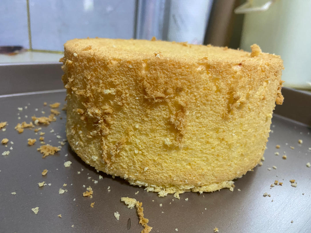 超柔软6寸戚风蛋糕(附8寸配方)零失败 超详细‼️含操作视频