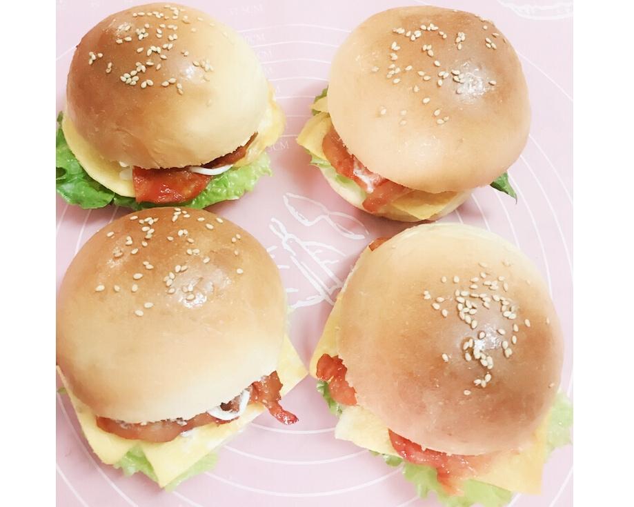 奥尔良烤鸡腿堡（附步骤图）