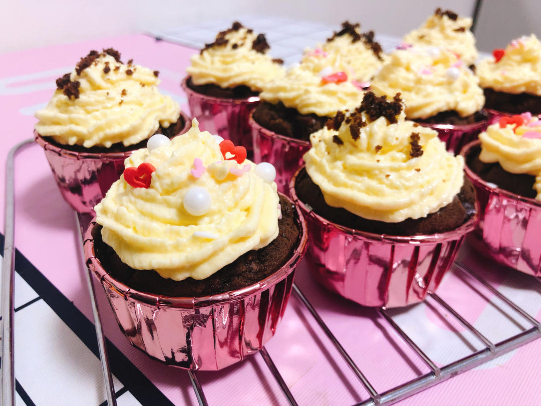 浓郁巧克力马芬