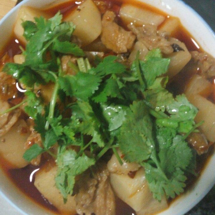 萝卜烧肥肠