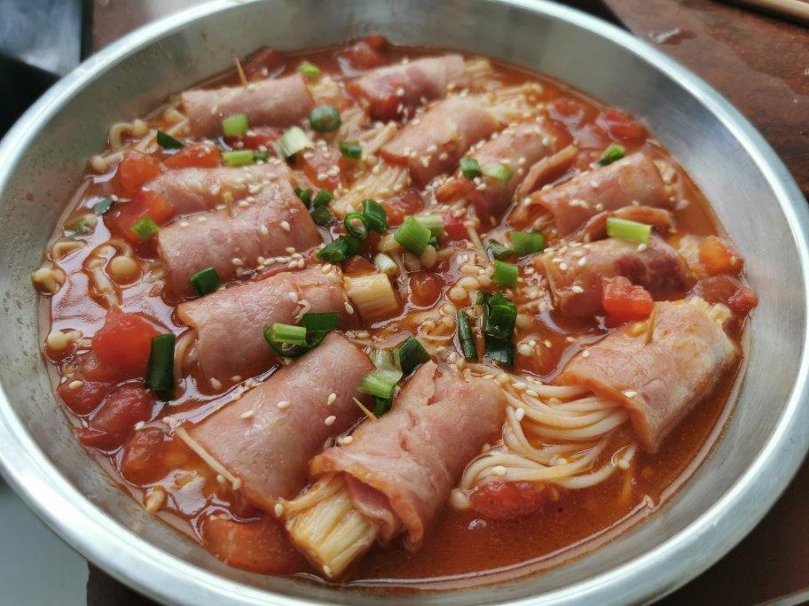 金针菇培根卷