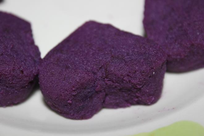 紫薯炼乳蜂蜜糕的做法