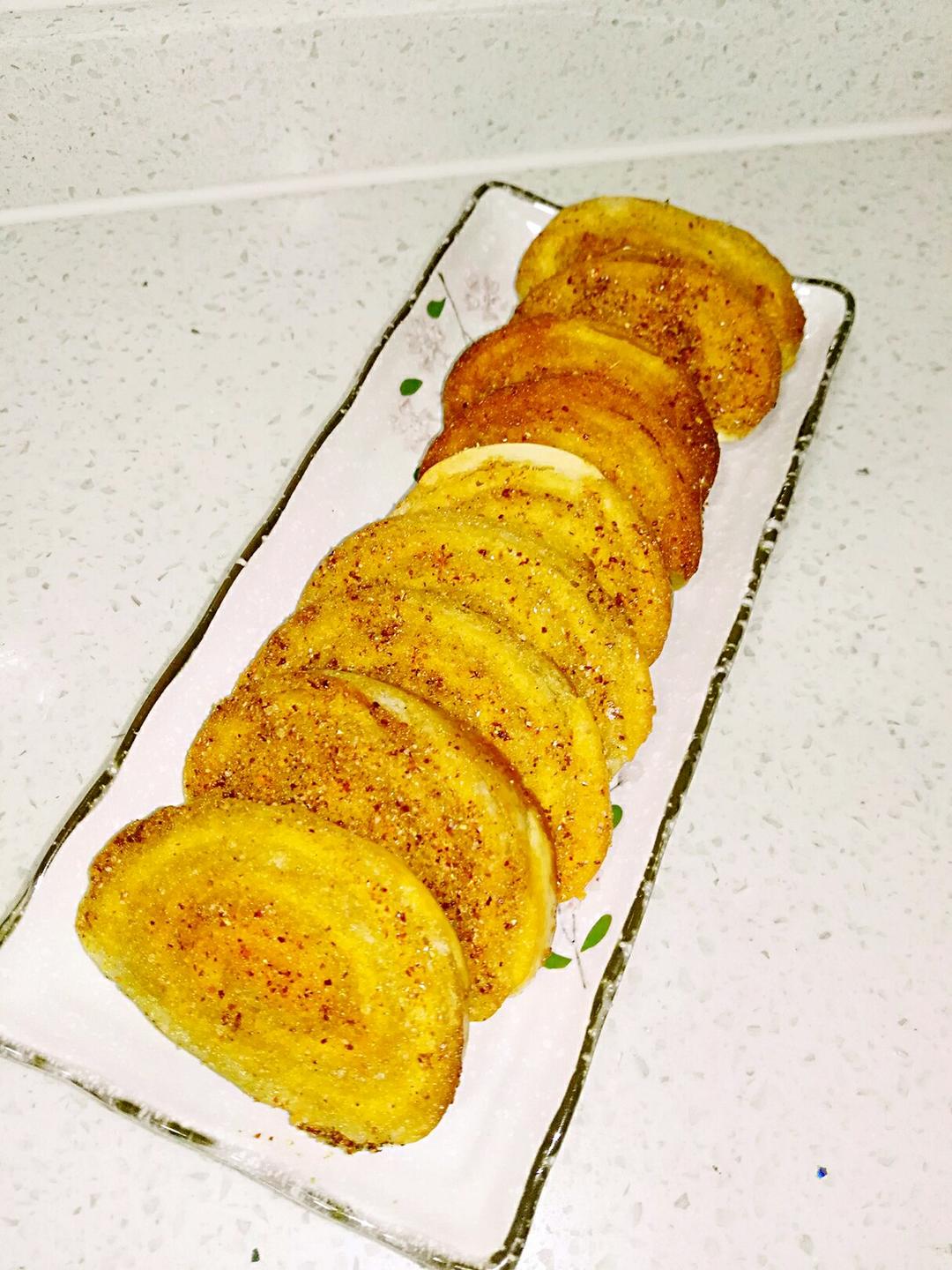 静之晗妈做的烤馒头片