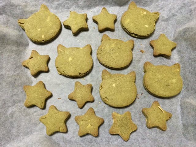 抹茶杏仁饼干
