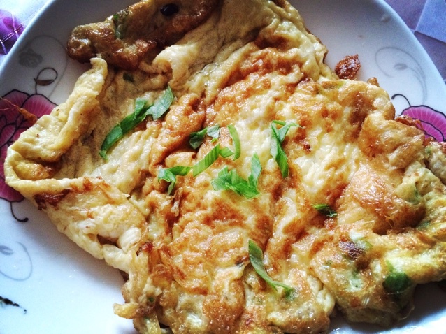 香葱鸡蛋饼