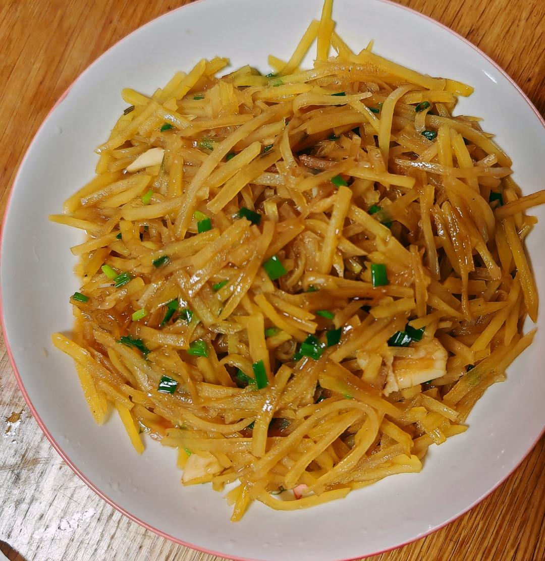 葱香土豆丝（微辣版）