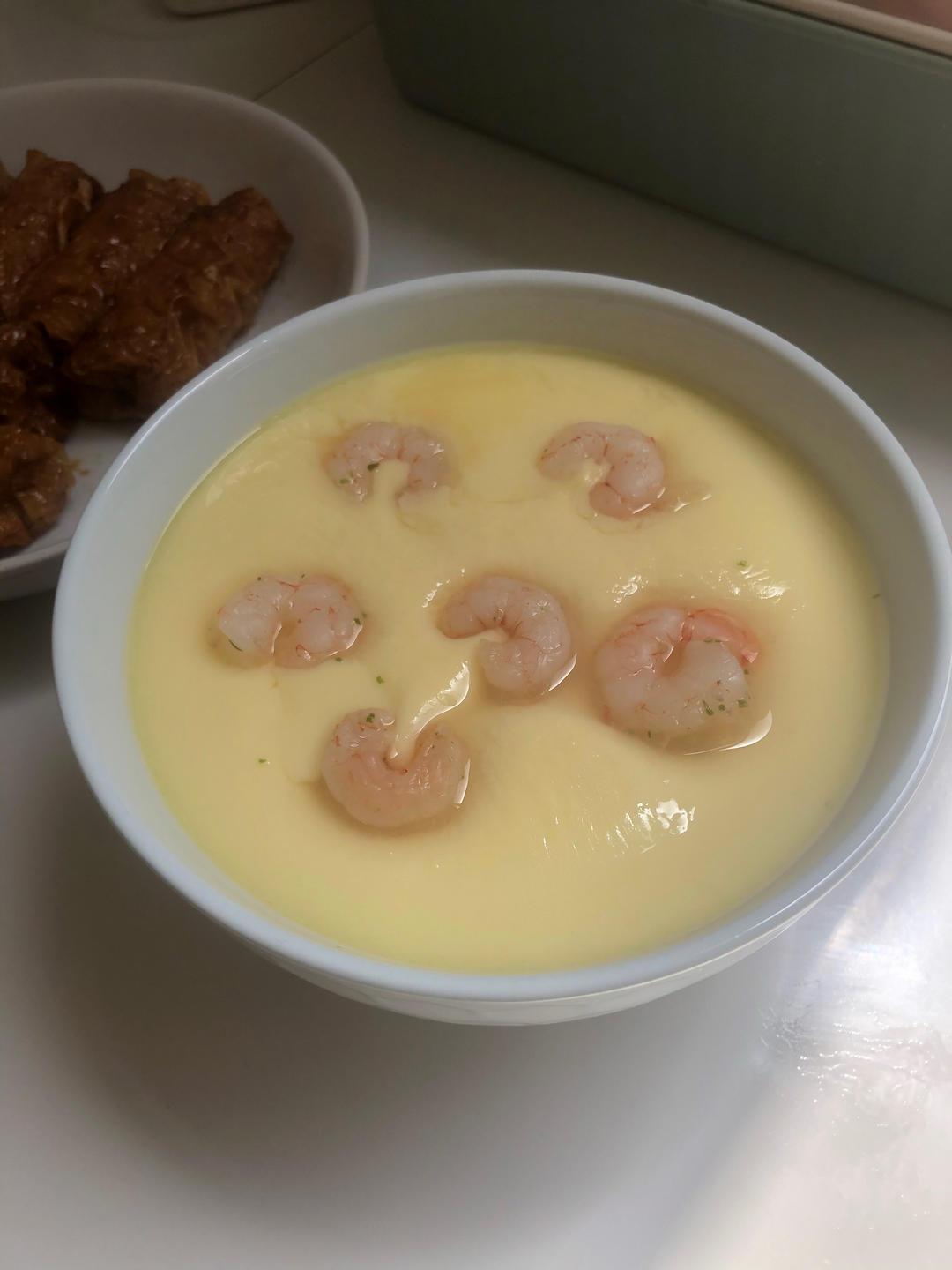 堂妈教你做虾仁蛋羹