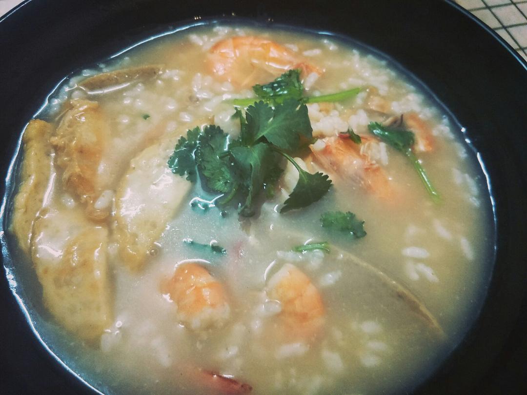 让男友思家的潮汕海鲜什锦粥的做法