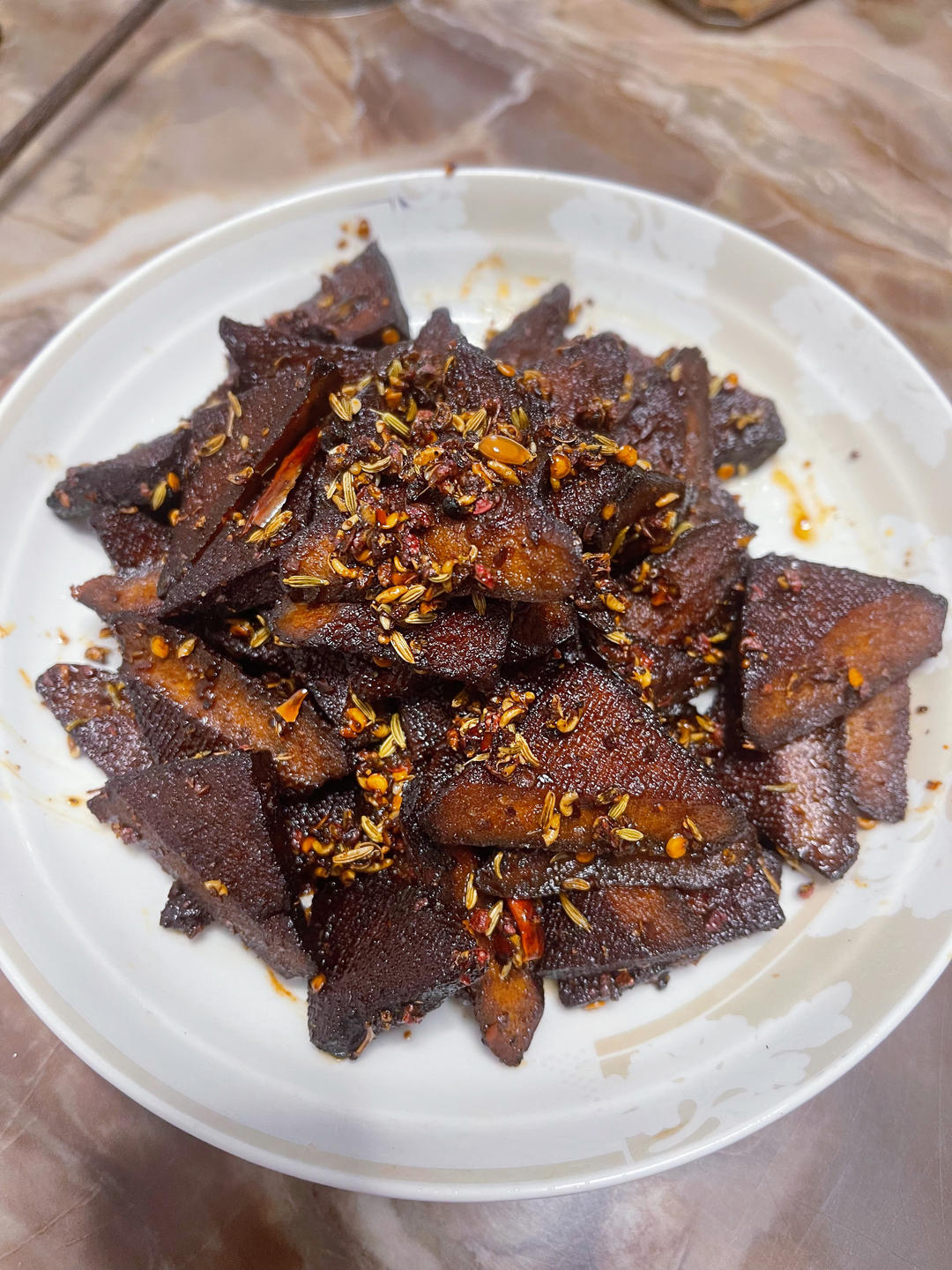 麻辣香干