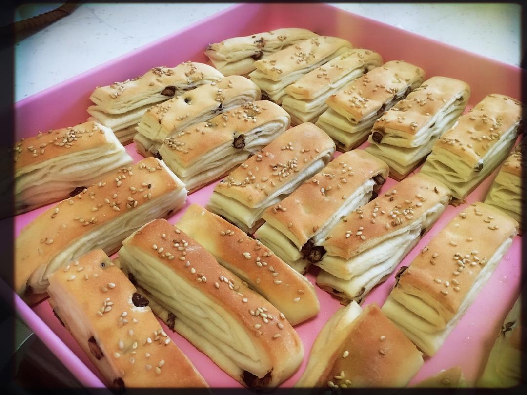香酥蜜豆饼