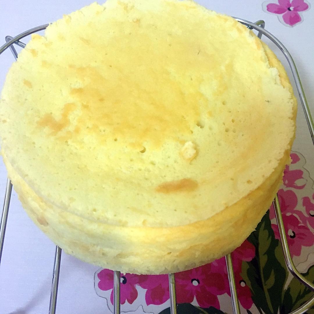 零失败戚风蒸蛋糕（8寸）可做蛋糕胚（另附红丝绒蒸蛋糕做法）