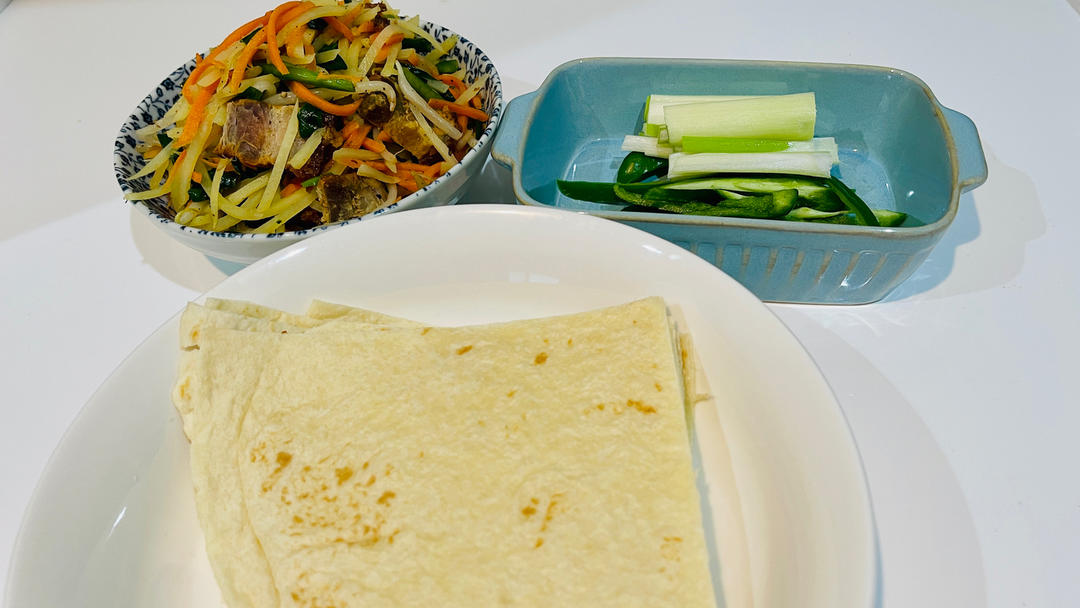 土豆丝卷饼