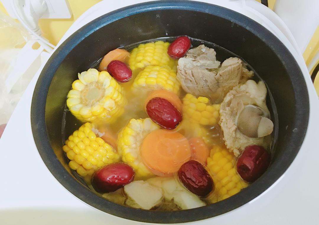 qisry_做的电饭煲煲汤