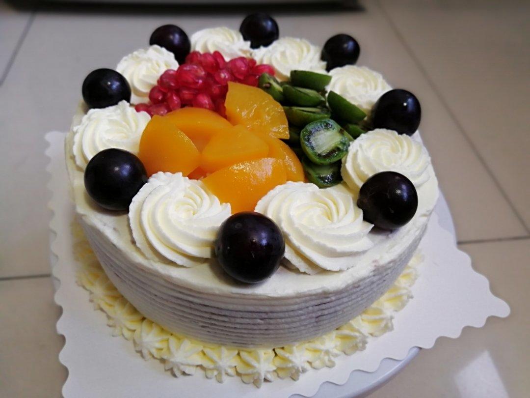 8寸水果生日蛋糕
