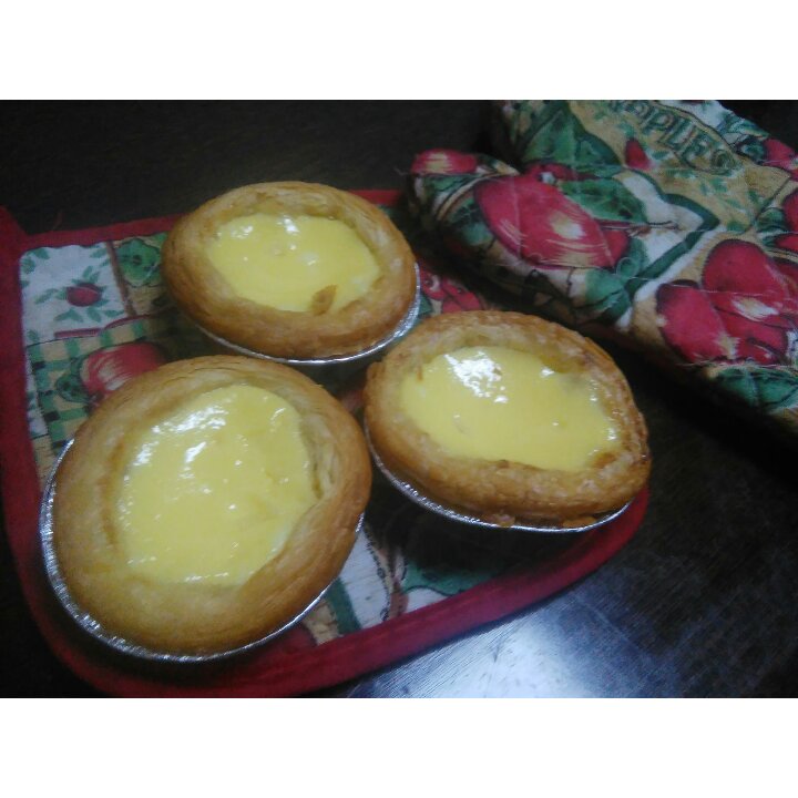 0负担无奶油蛋挞