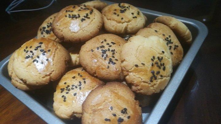 给父母做一份儿时爱吃的“老点心”——桃酥（多动图，孔瑶的食谱）