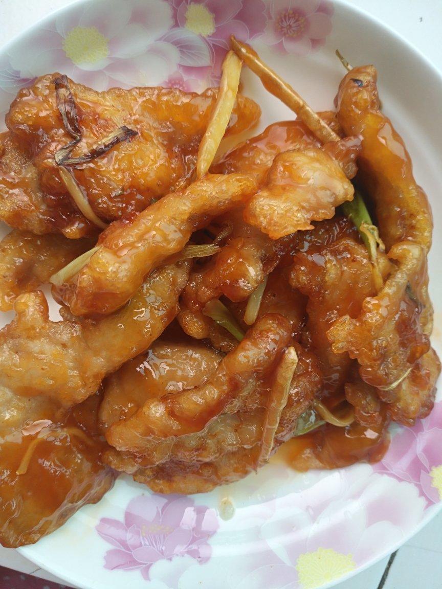 锅包肉（番茄酱版）
