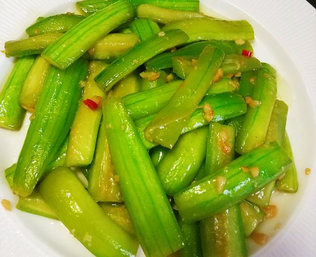 蒜香丝瓜的做法