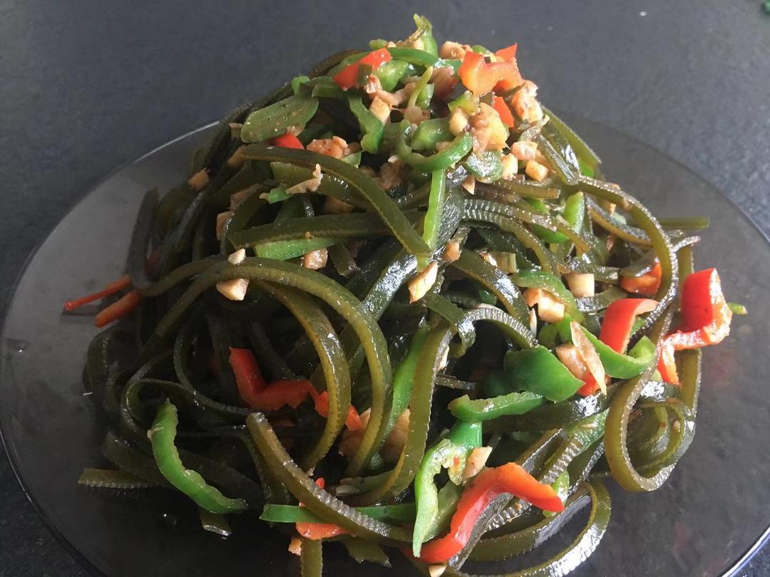 清热解腻的夏季菜：家常炒海带