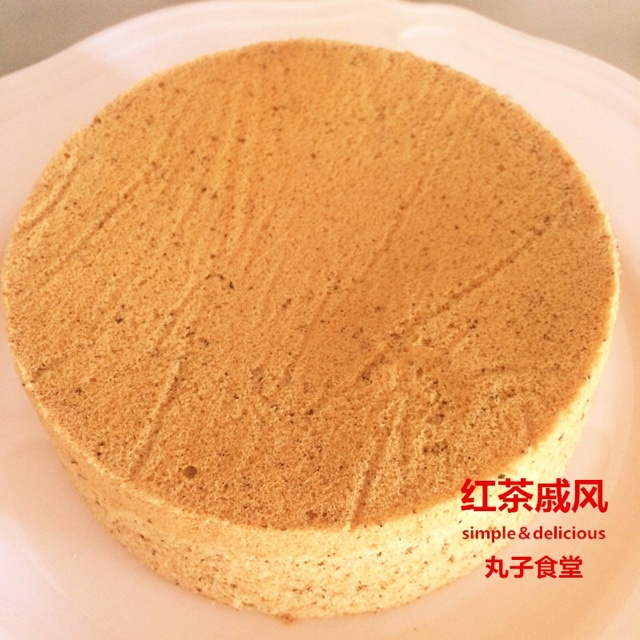 果子学校红茶戚风蛋糕