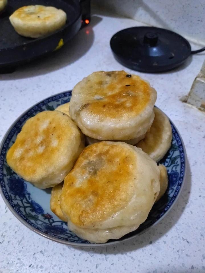 超喧软的馅饼，冷了也不会变硬，全程不用揉面