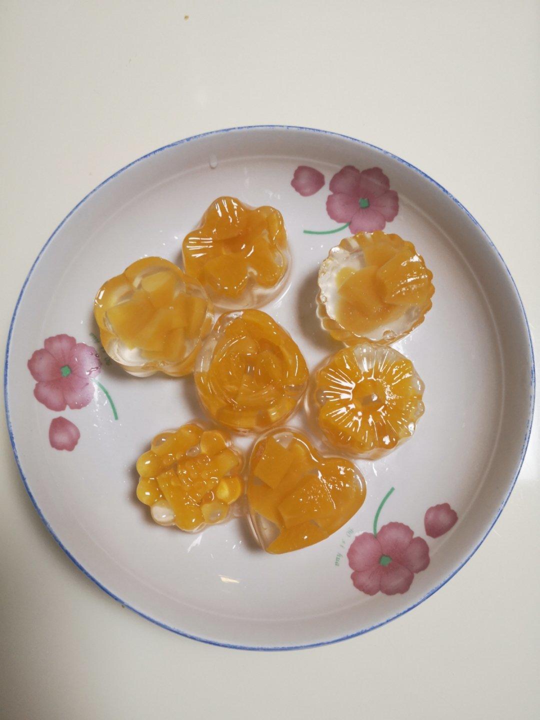 幸福的康妈做的水果果冻(白凉粉版)