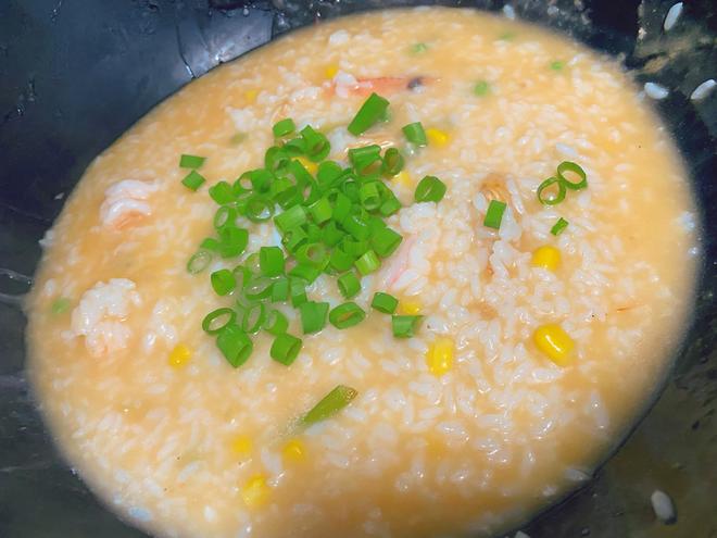 剩米饭の鲜虾粥的做法