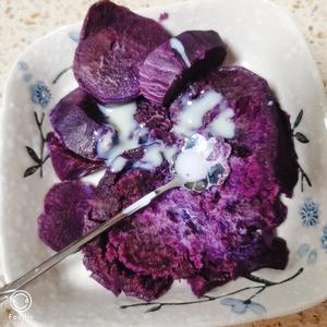 紫薯鲜奶杯的做法 步骤2