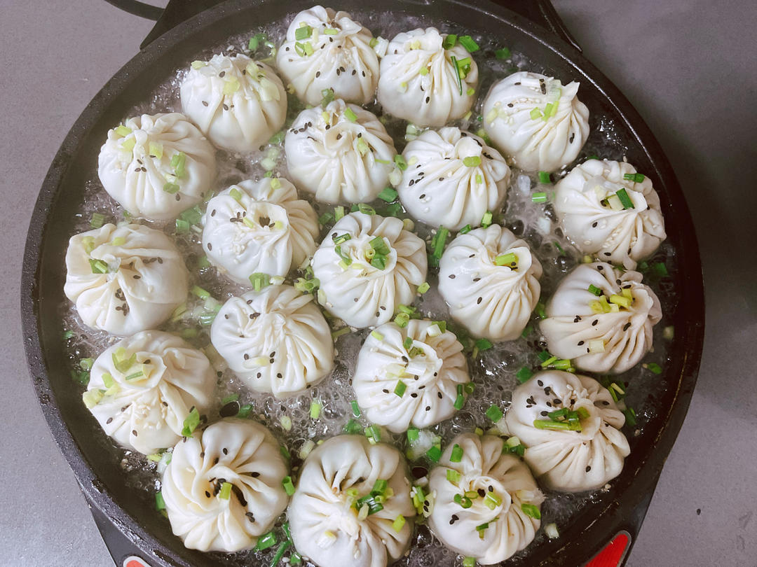 懒人水煎包，不用发面