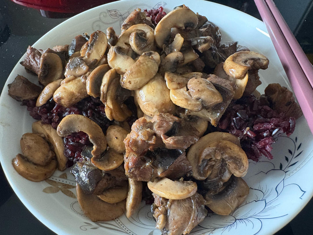 绝了～口蘑鸡腿真的好吃，简单快手