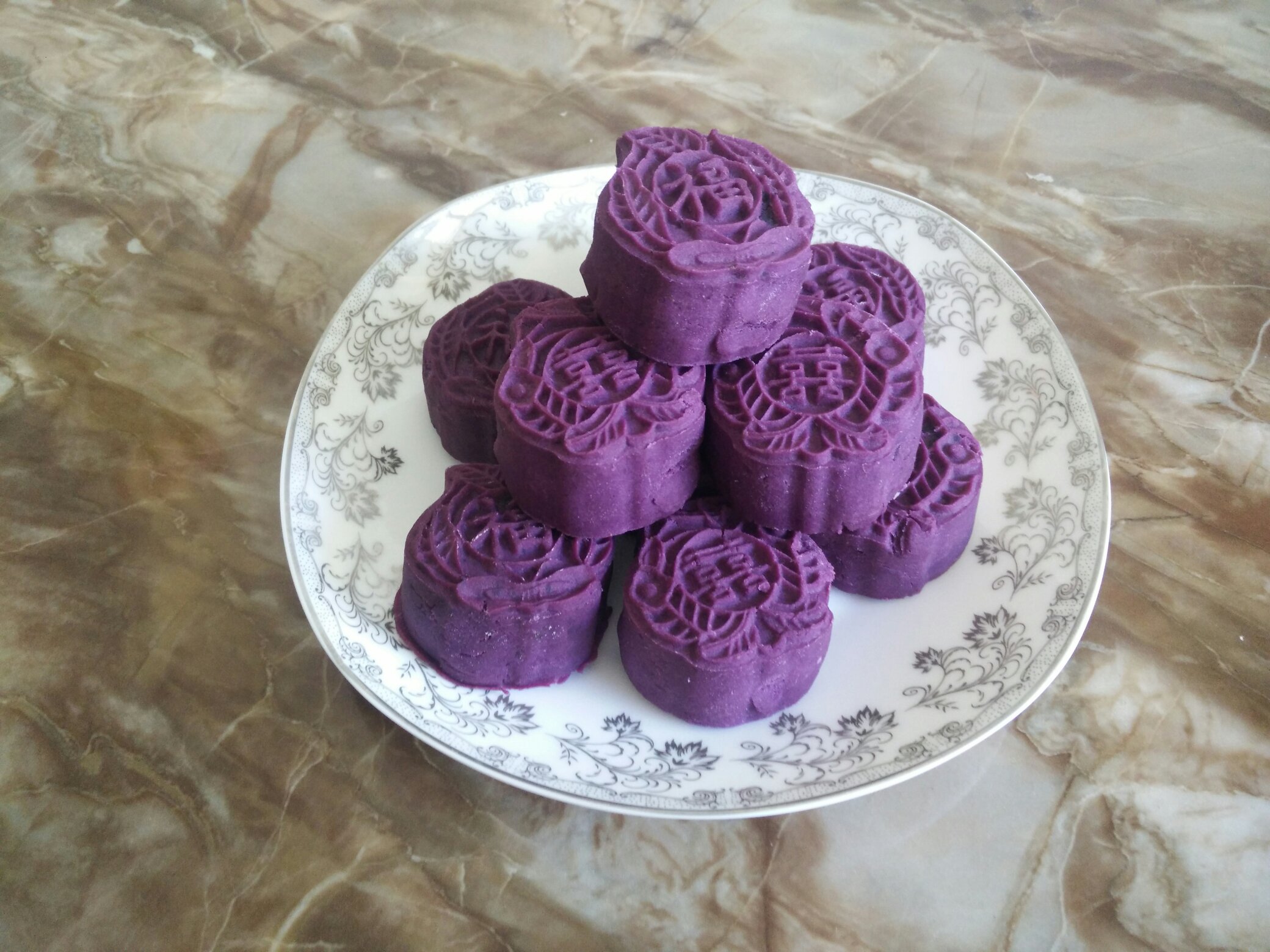 紫薯糕简单版