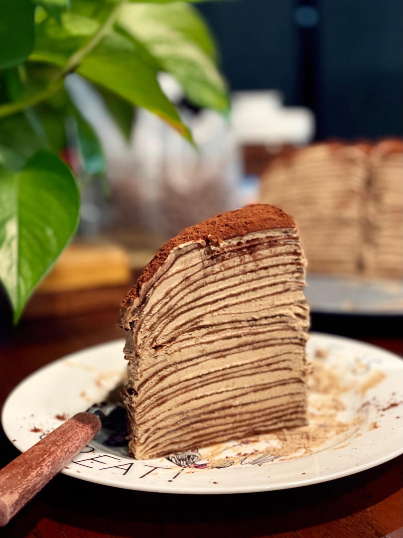 巧克力千层蛋糕