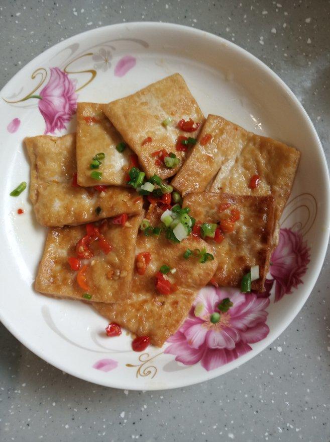 家常煎豆腐