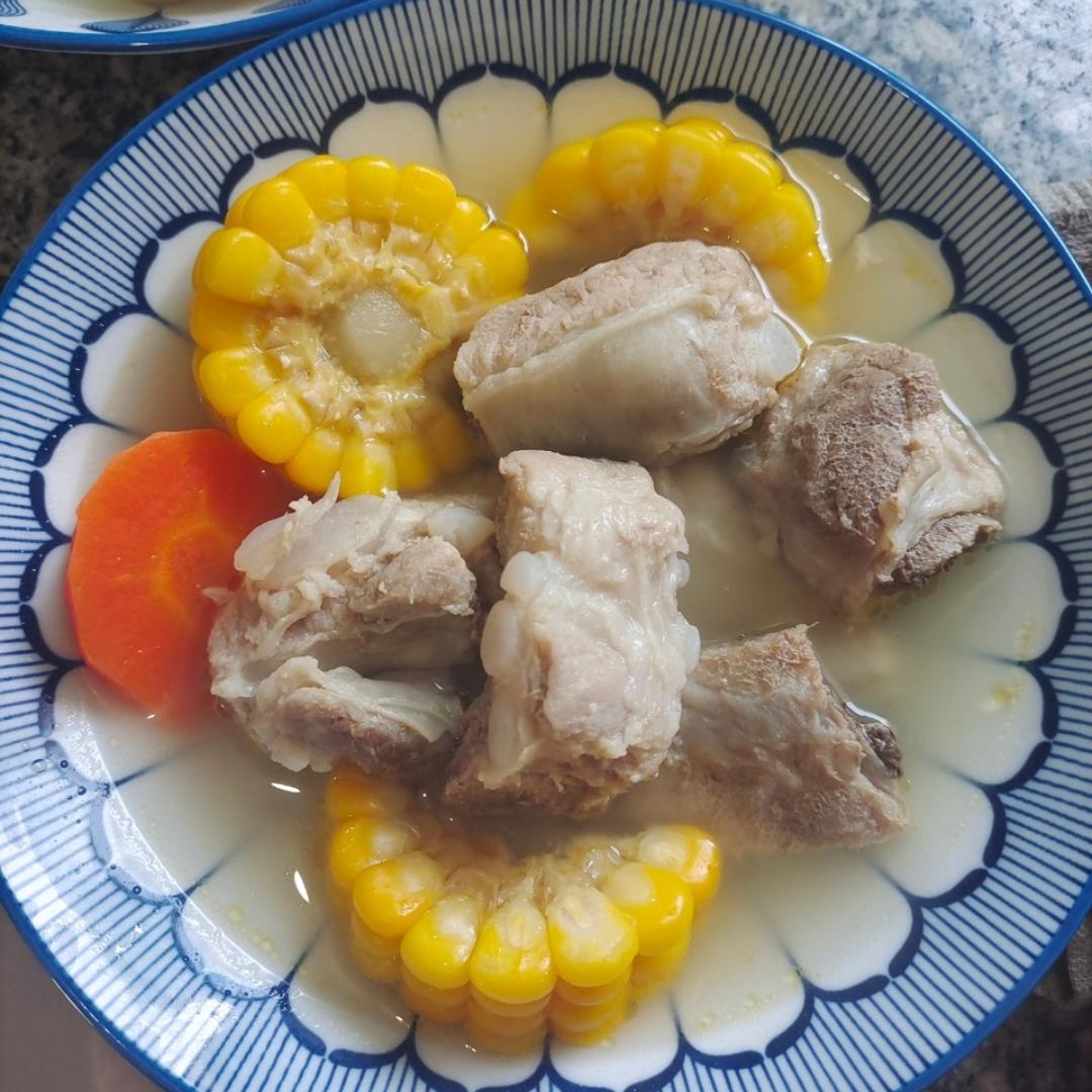 玉米排骨汤（简易电饭煲版）